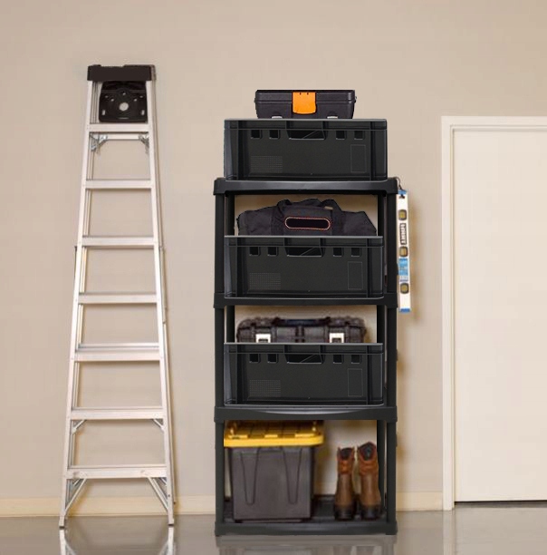 SKRZYNKA MAGAZYNOWA POJEMNIK PLASTIKOWY TRANSPORTOWY PLASTIKOWY 600x250x400 EAN (GTIN) 5905471204603