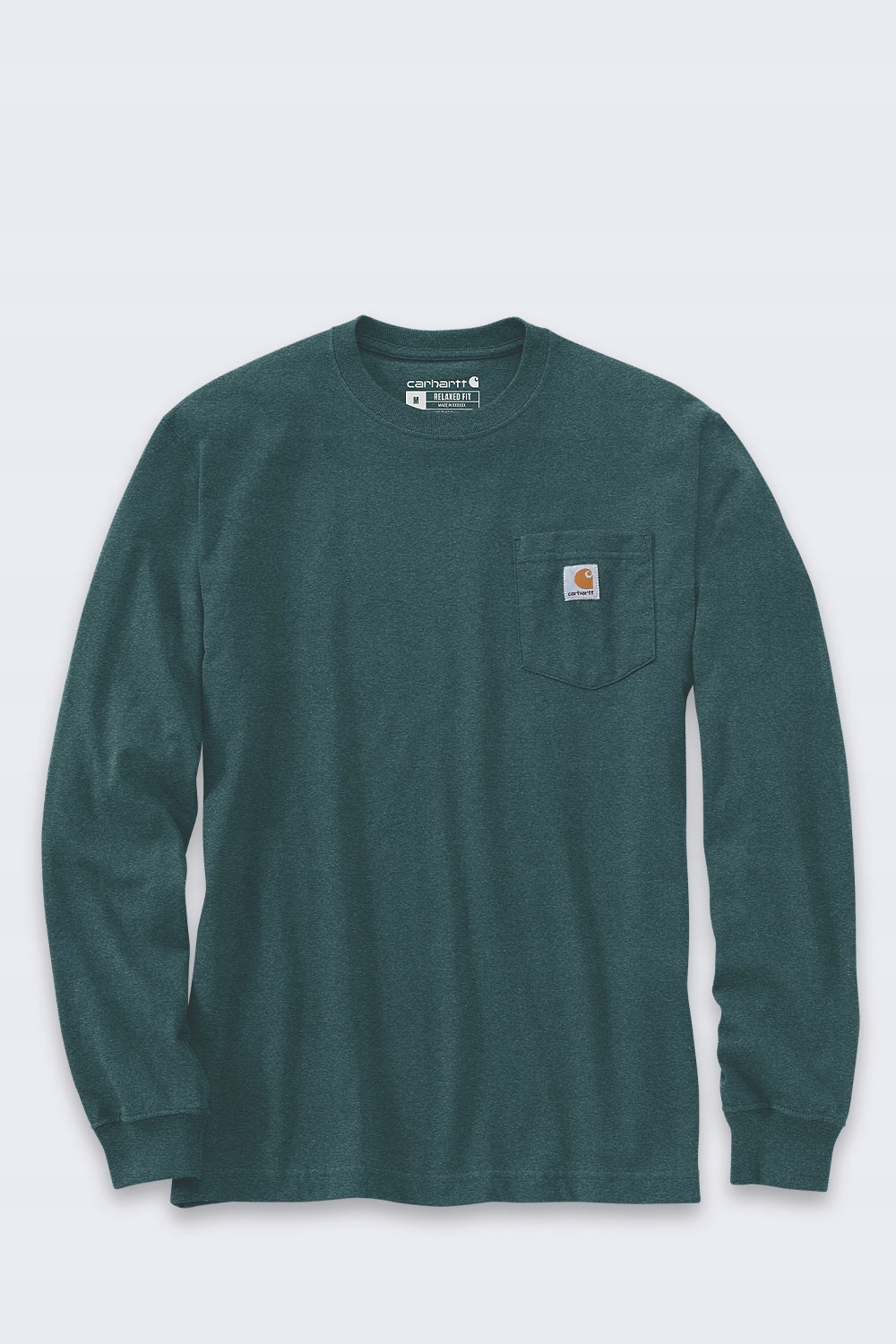 Tričko Carhartt Mountain Graphic s dlouhým rukávem L greenstone