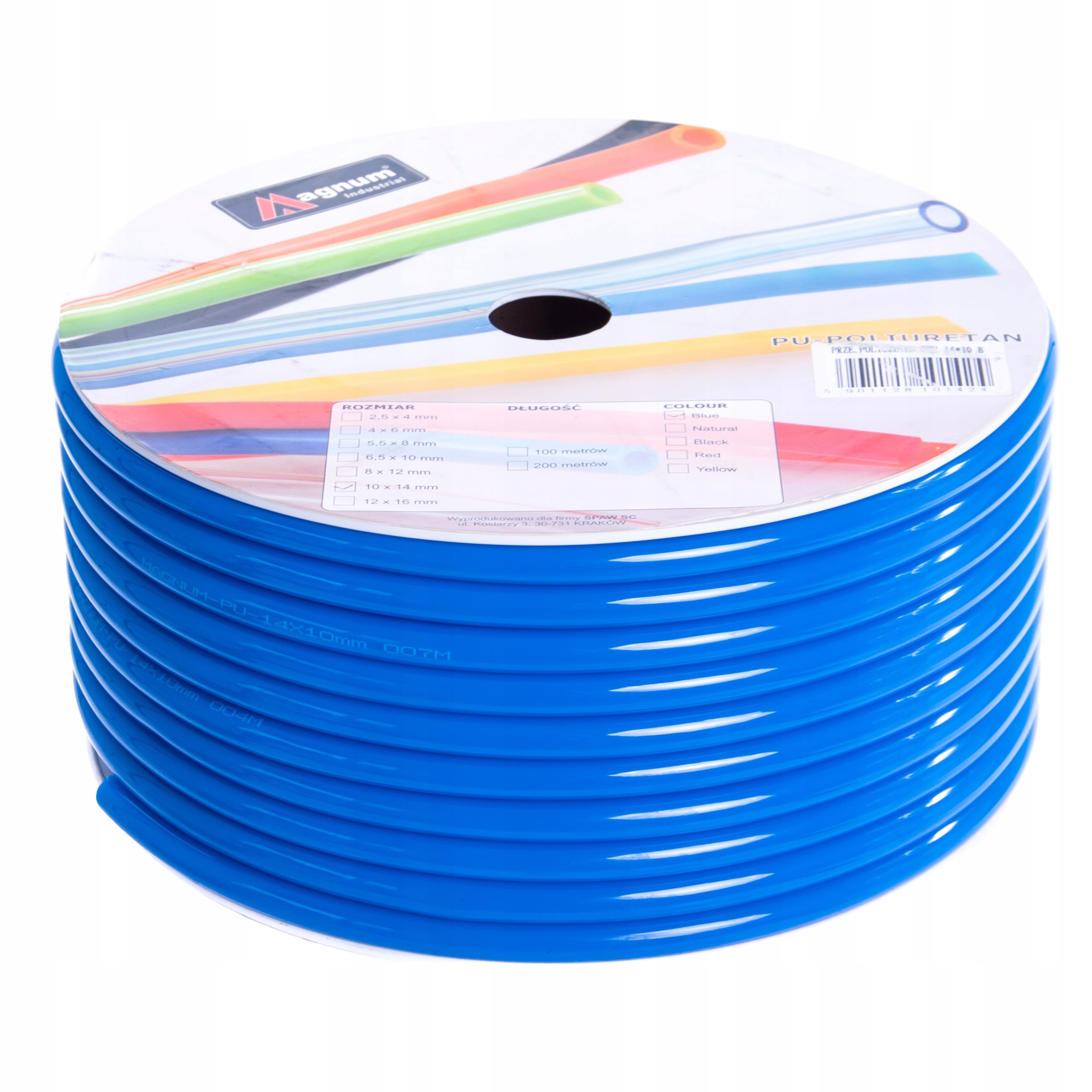 

Przewód Pneumatyczny Wąż Poliuretan Pu 14 x 10mm B