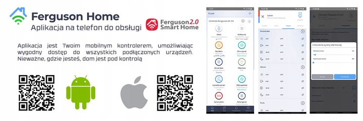 Centrala sterująca Ferguson smart home FS2SH Marka Ferguson