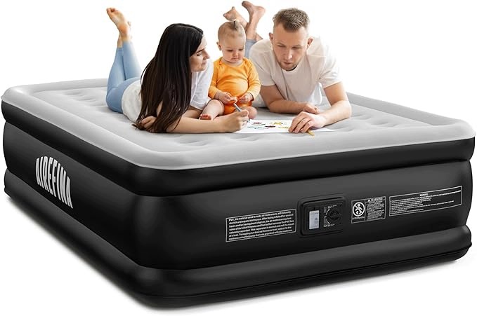 Matrace Nafukovací postel pro 2 osoby s vestavěnou pumpou 203x152x46