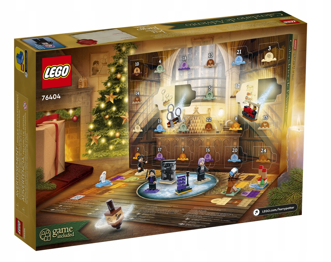 LEGO 76404 HARRY POTTER - KALENDARZ ADWENTOWY 2022 EAN (GTIN) 5702017152325
