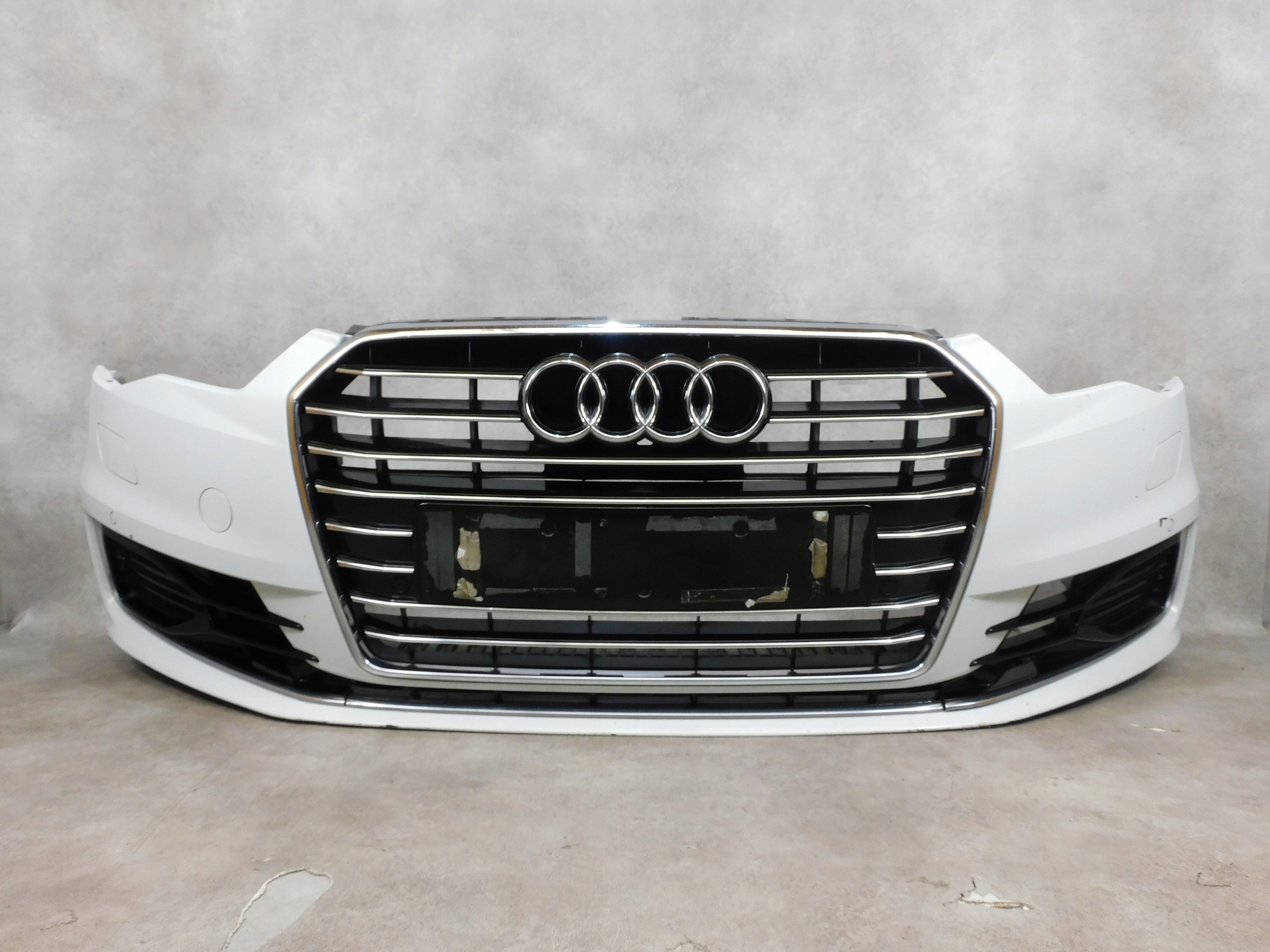 AUDI A6 C7 4G LIFT ZDERZAK PRZÓD PRZEDNI KOMPLETNY ZWYKŁAY 4XPDC