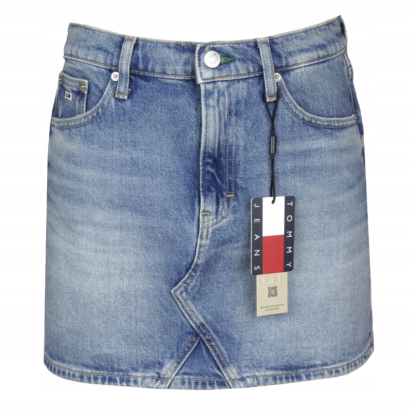 Tommy Jeans , sukně, mini, modrá, 28