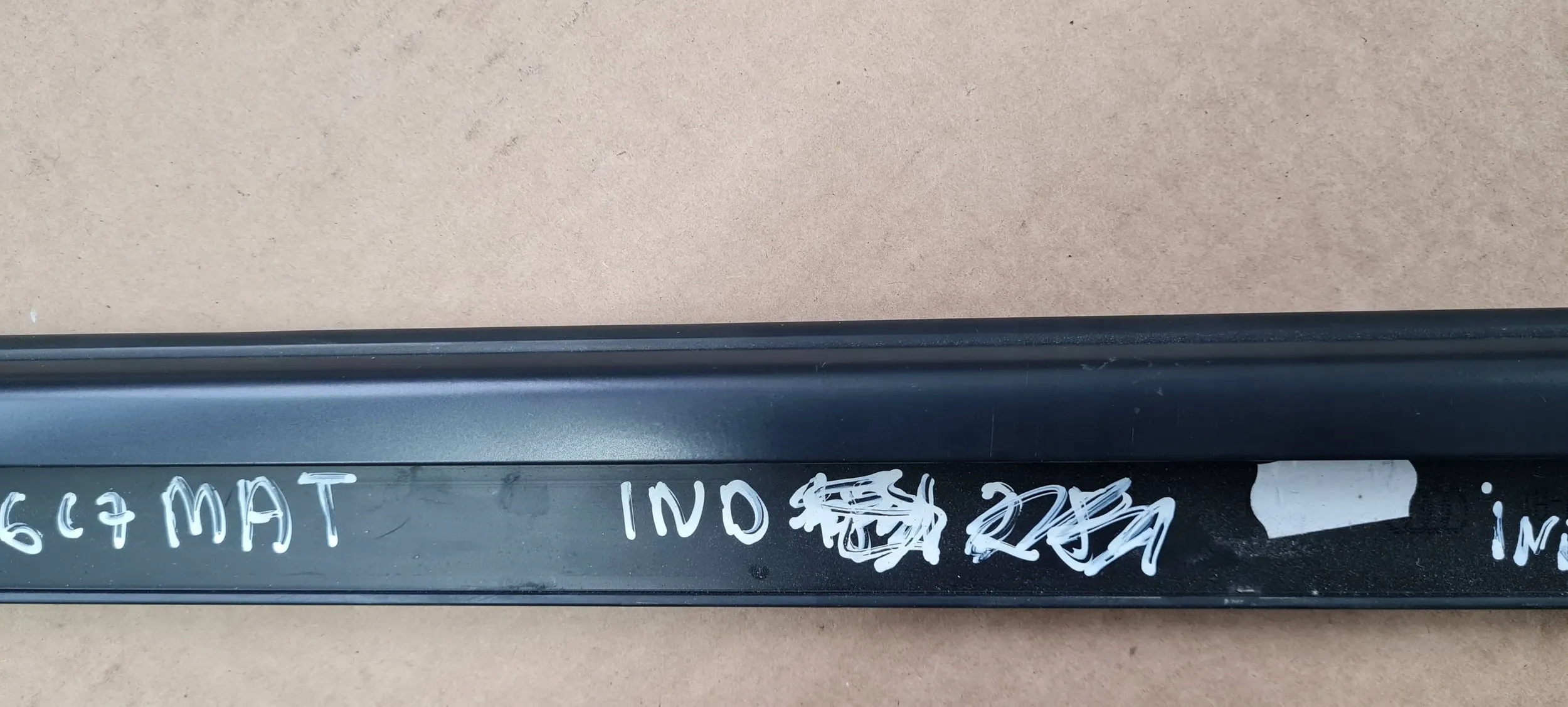 A6 C7 4G moulding dust right right rear part MAT 4G0853704A