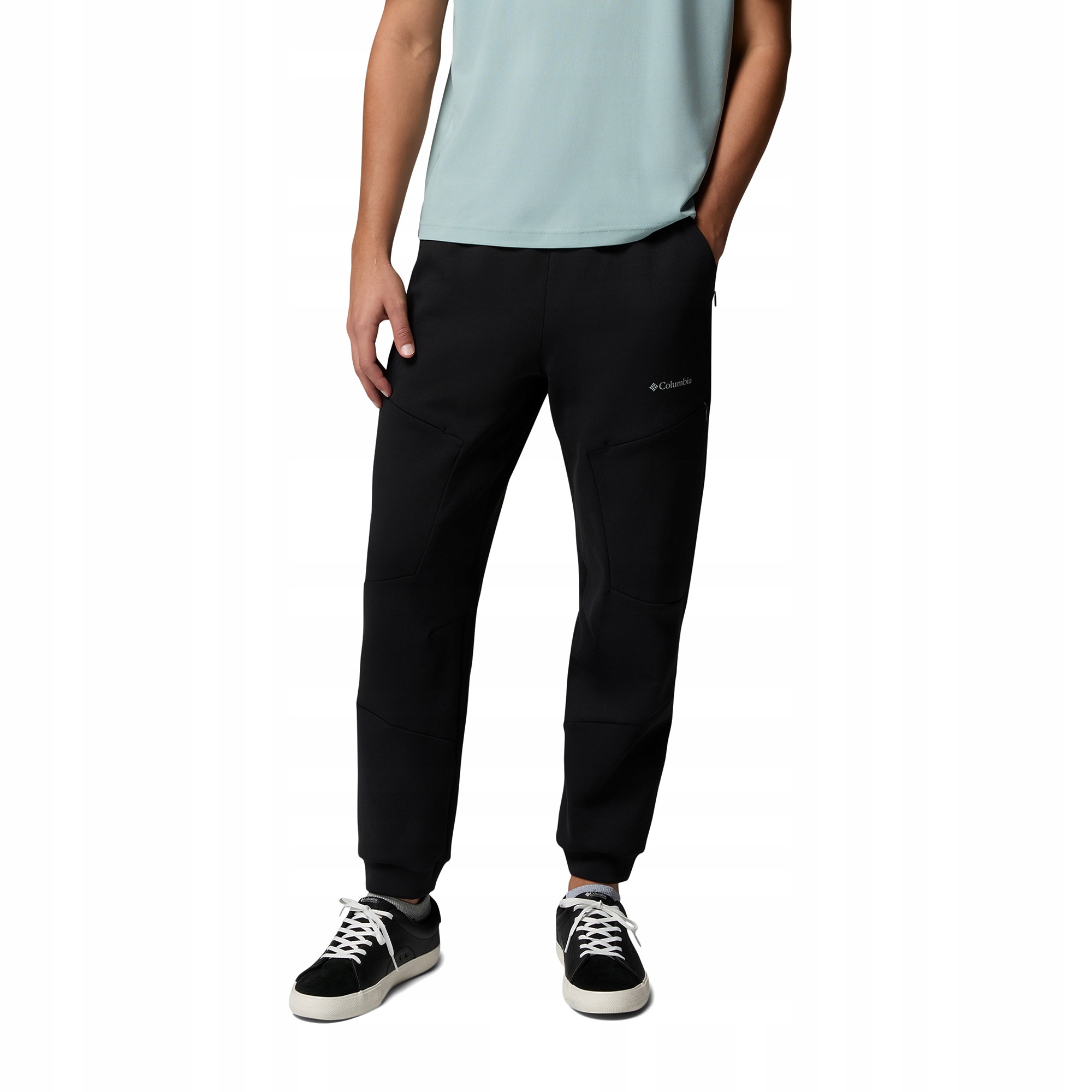 Spodnie trekkingowe męskie Columbia Tech Spacer Knit black/black
