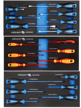 HOGERT MAX FULL WÓZEK SZAFKA NARZĘDZIOWA 834 sztuk Głębokość produktu 46 cm