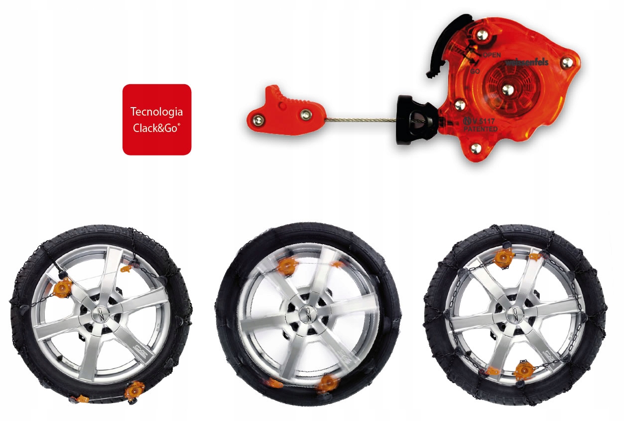 Łańcuchy UNIQA M32 130 255/40R18 9mm NAPINACZ 5117 Grupa rozmiarowa KN 130