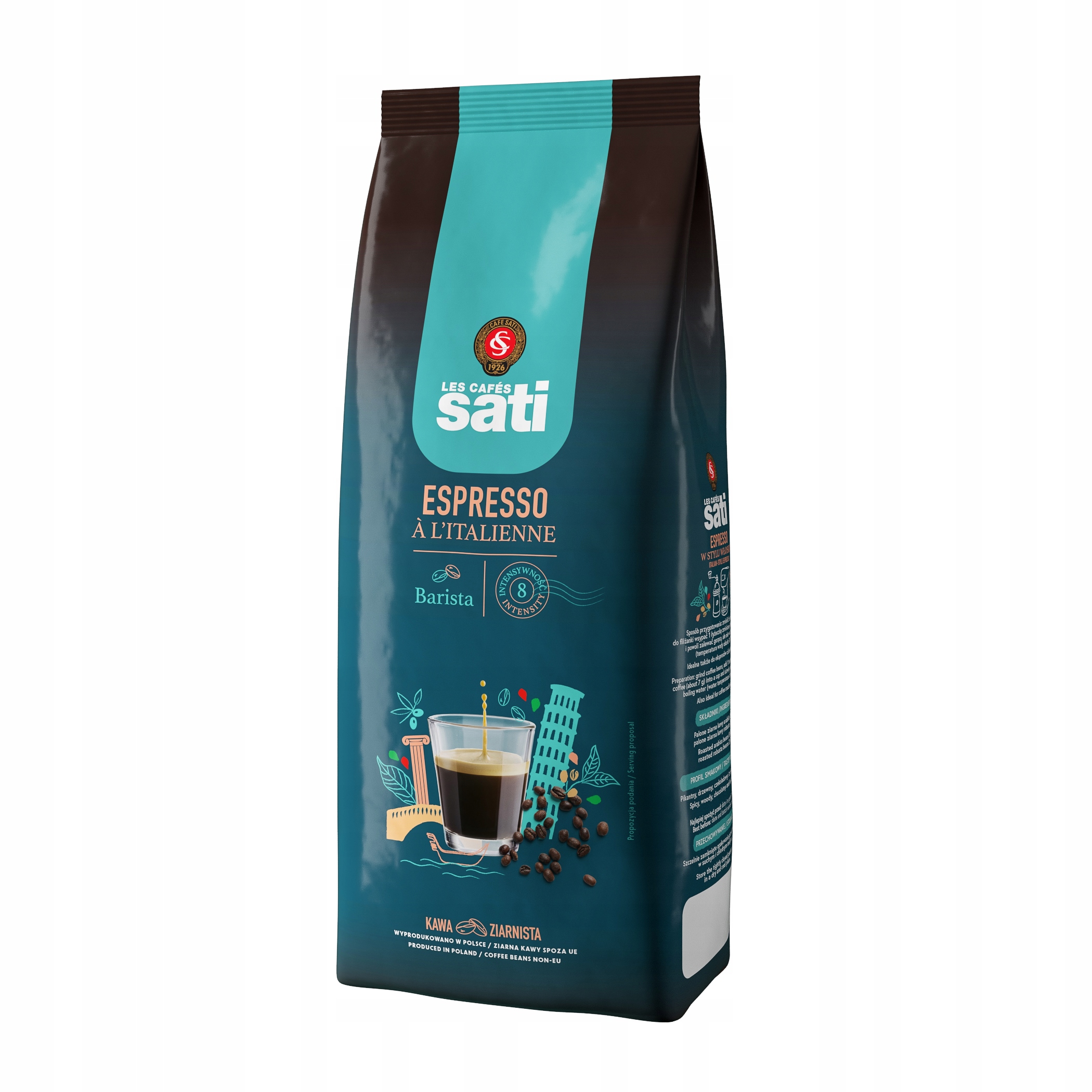 Levně Cafe Sati Espresso A L Italienne 1000 g zrno (36)