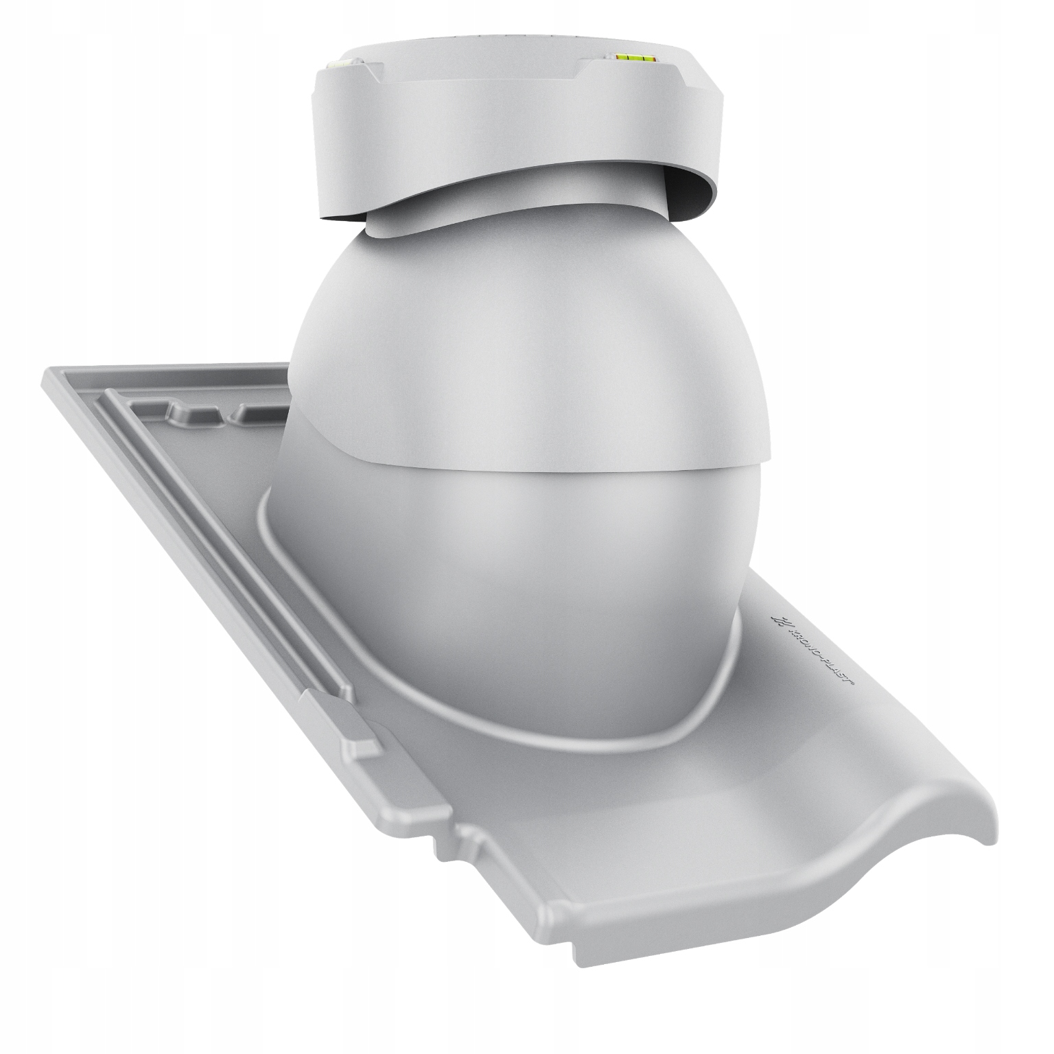 Krbový kanalizační ventilátor fi110 Bogen Innovo 12 Titan Ušlechtilý