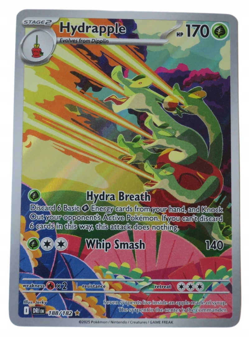 ORYGINALNA KARTA POKEMON DESTINED RIVALS HYDRAPPLE DRI 188/182