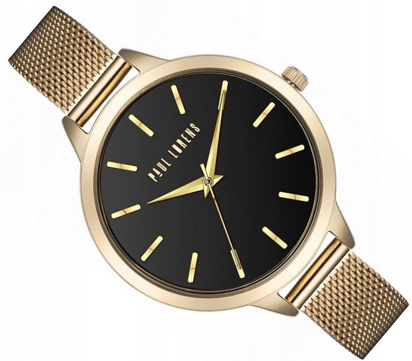 Zlaté Dámské Hodinky Paul Lorens PL10296B-1D1 Originál Sada