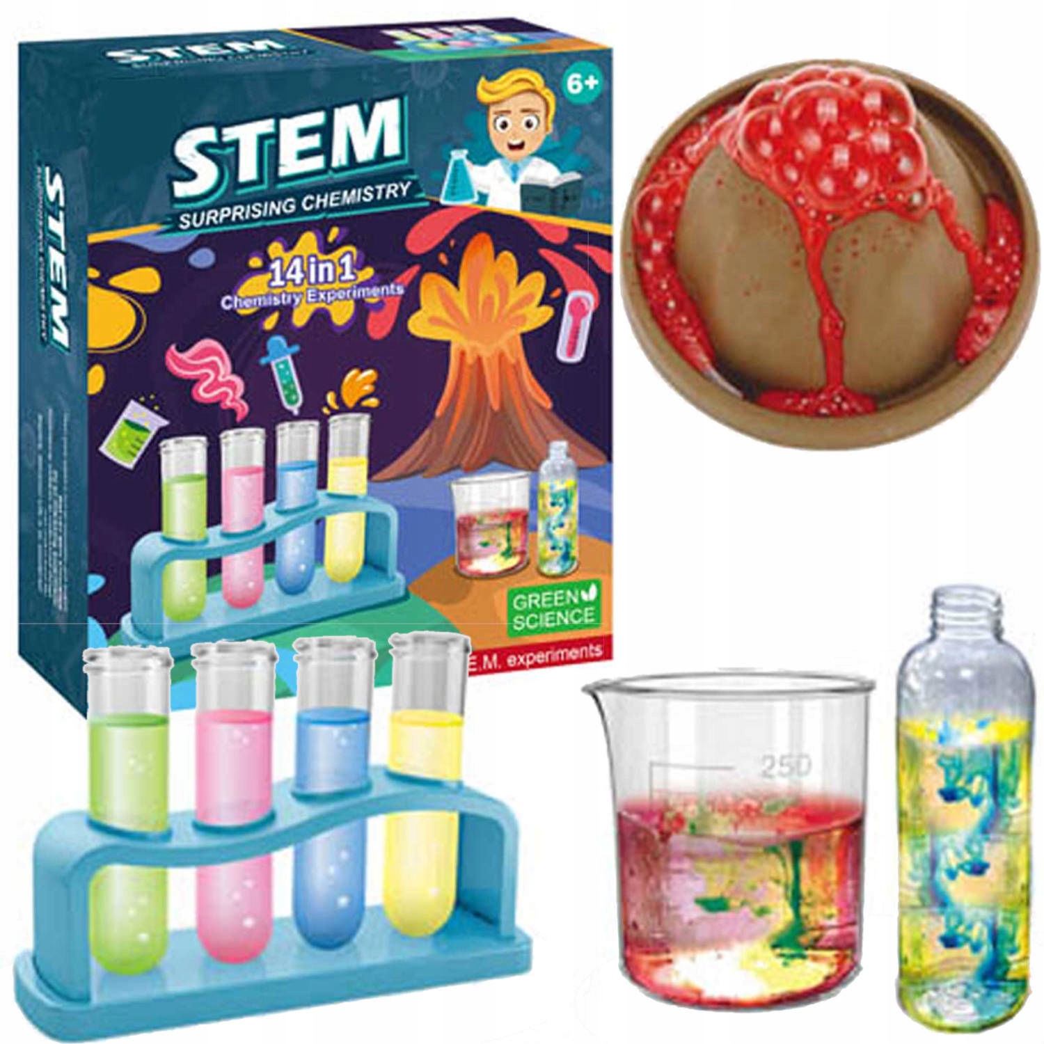 

Laboratorium Chemiczne Eksperymenty Doświadczenia