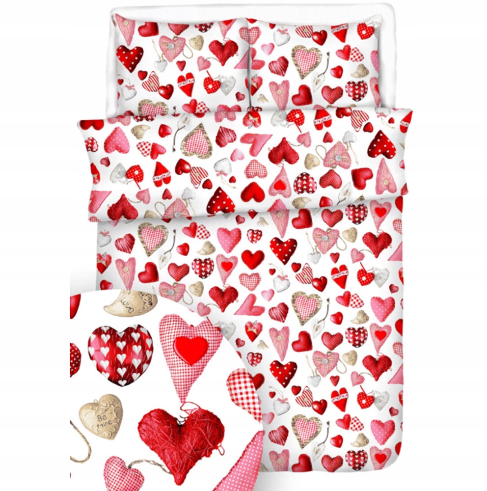 Pościel Z Kory 160x200 2 x 70x80 Bardzo Gruba Polska 100% Bawełny 140G/m2