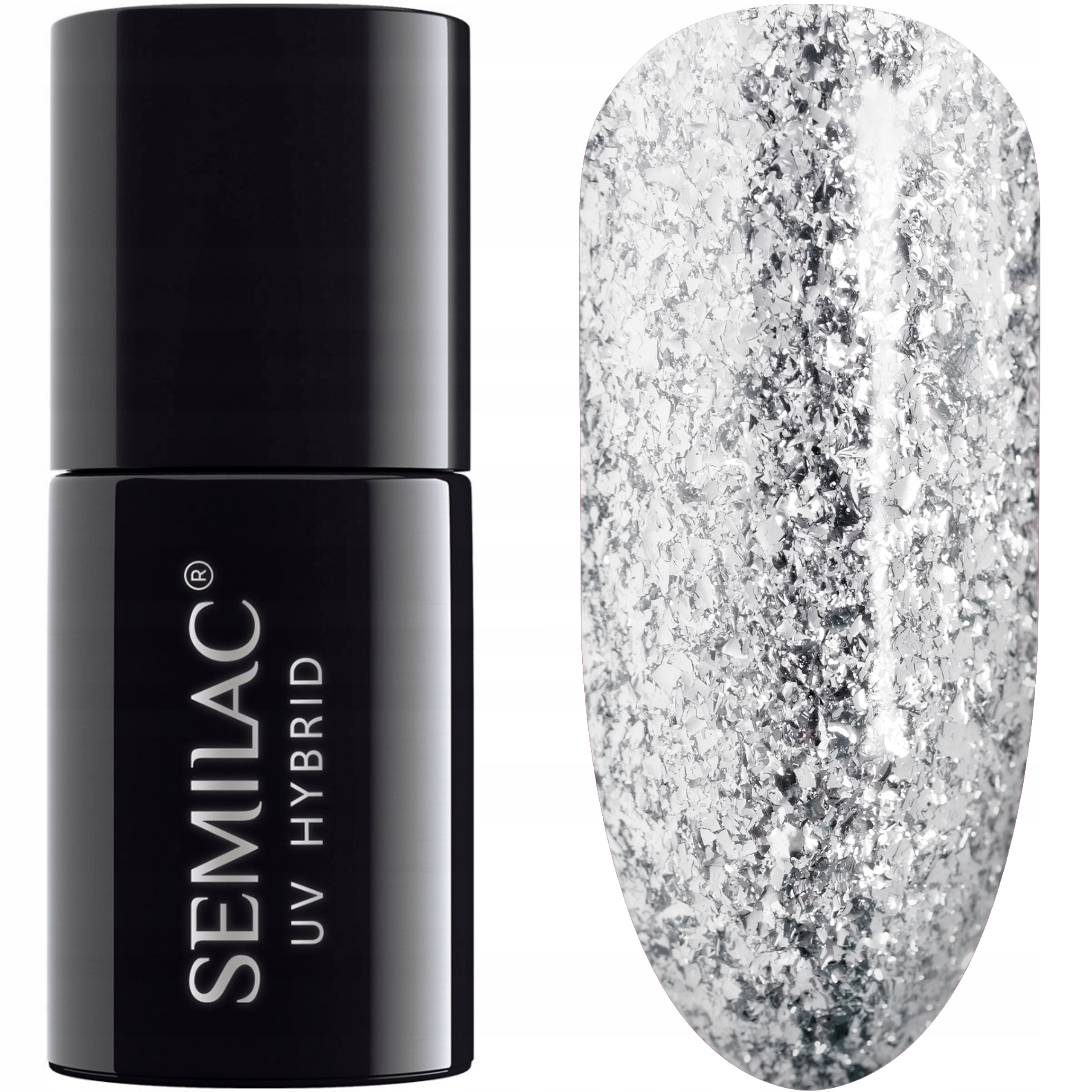 

Semilac Lakier Hybrydowy 292 Silver Shimmer 7ML