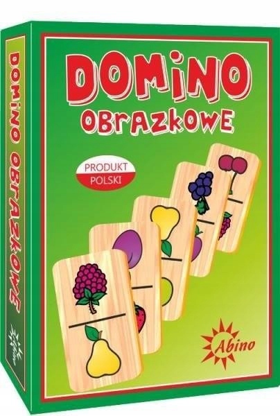 Gry Planszowe Domino Obrazkowe LOGICZNE dla Dzieci EAN (GTIN) 5905320678982