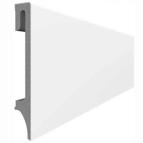 Listwa przypodłogowa ESPUMO ESP 401 VOX 10cm Biała