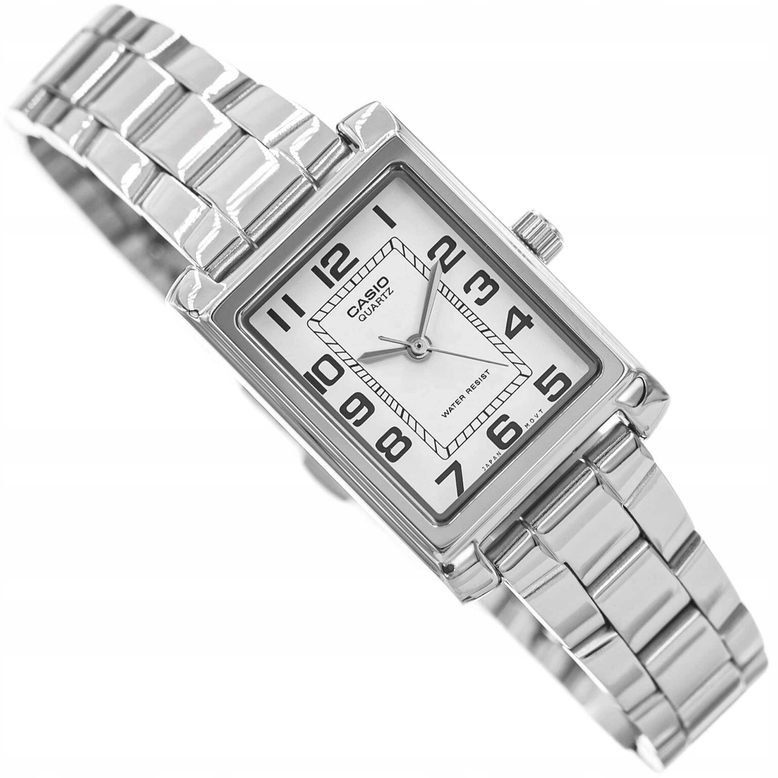 Dámské Hodinky Casio LTP-1234PD-7BEG Stříbrné S Klasickým Ocelovým Náramkem