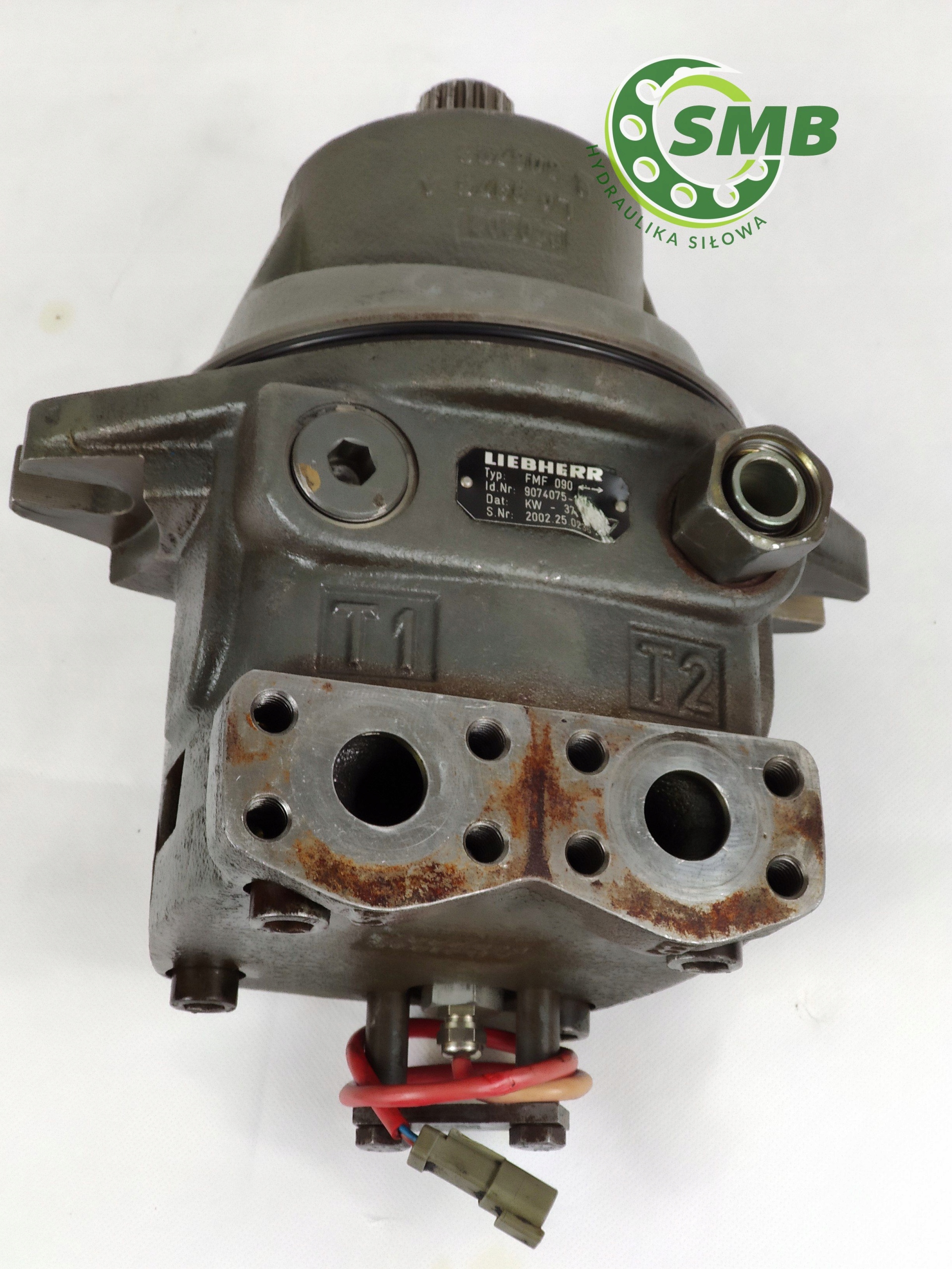SILNIK OBROTU LIEBHERR FMF090 FMF90 PO REMONCIE