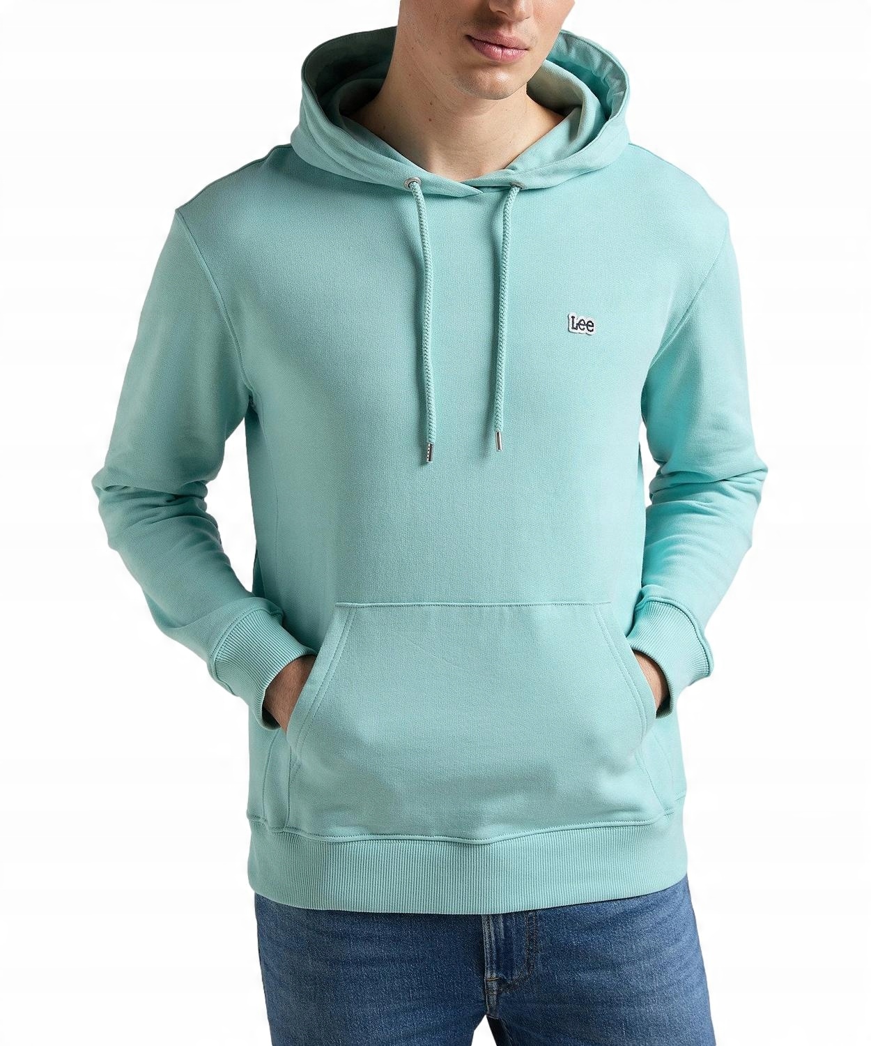 

Bluza Lee Plain Hoodie L80YSPUD Mint Blue XL