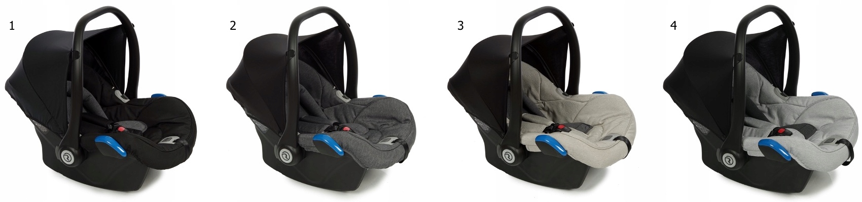 ROAN BASS NEXT WÓZEK DZIECIĘCY 4W1 BAZA ISOFIX Typ siedziska Rozkładane