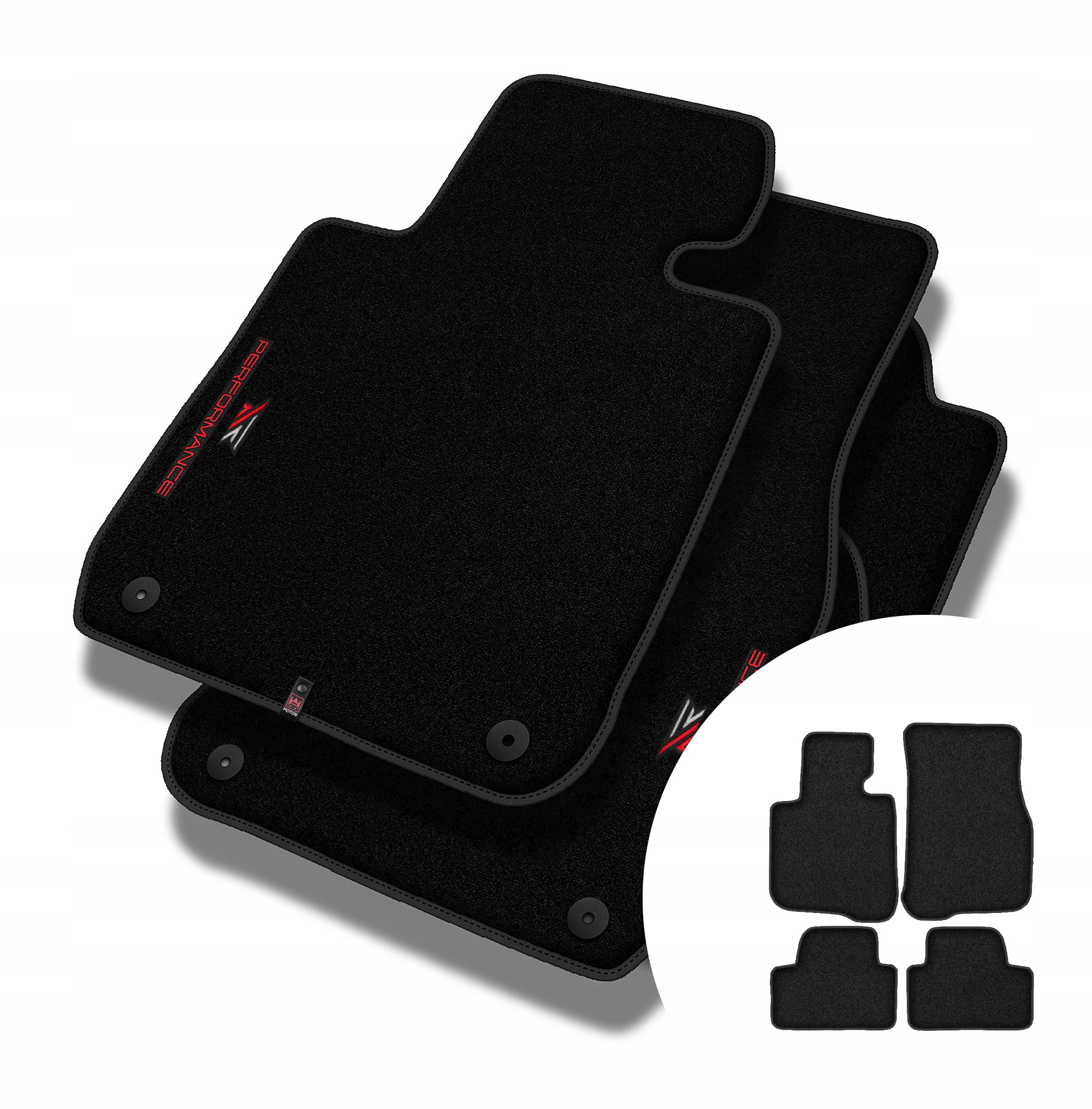 Velúrové koberčeky Performance Premium pre Bmw radu 4 F33 2013-2020