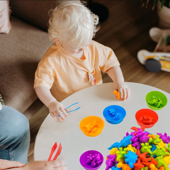 Dinozaury Artyk nauka liczenia montesori 48 el. EAN (GTIN) 5901811135552