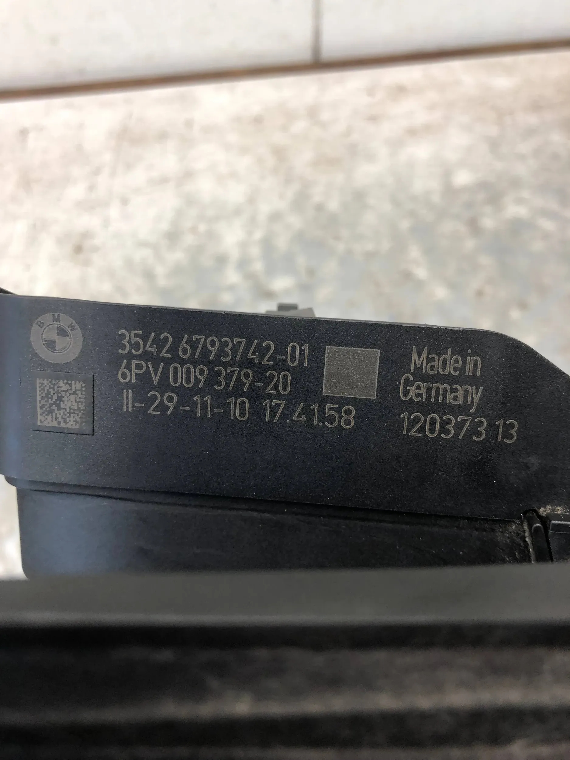 Gaspedal potentiometer BMW E87 LCI 6793742