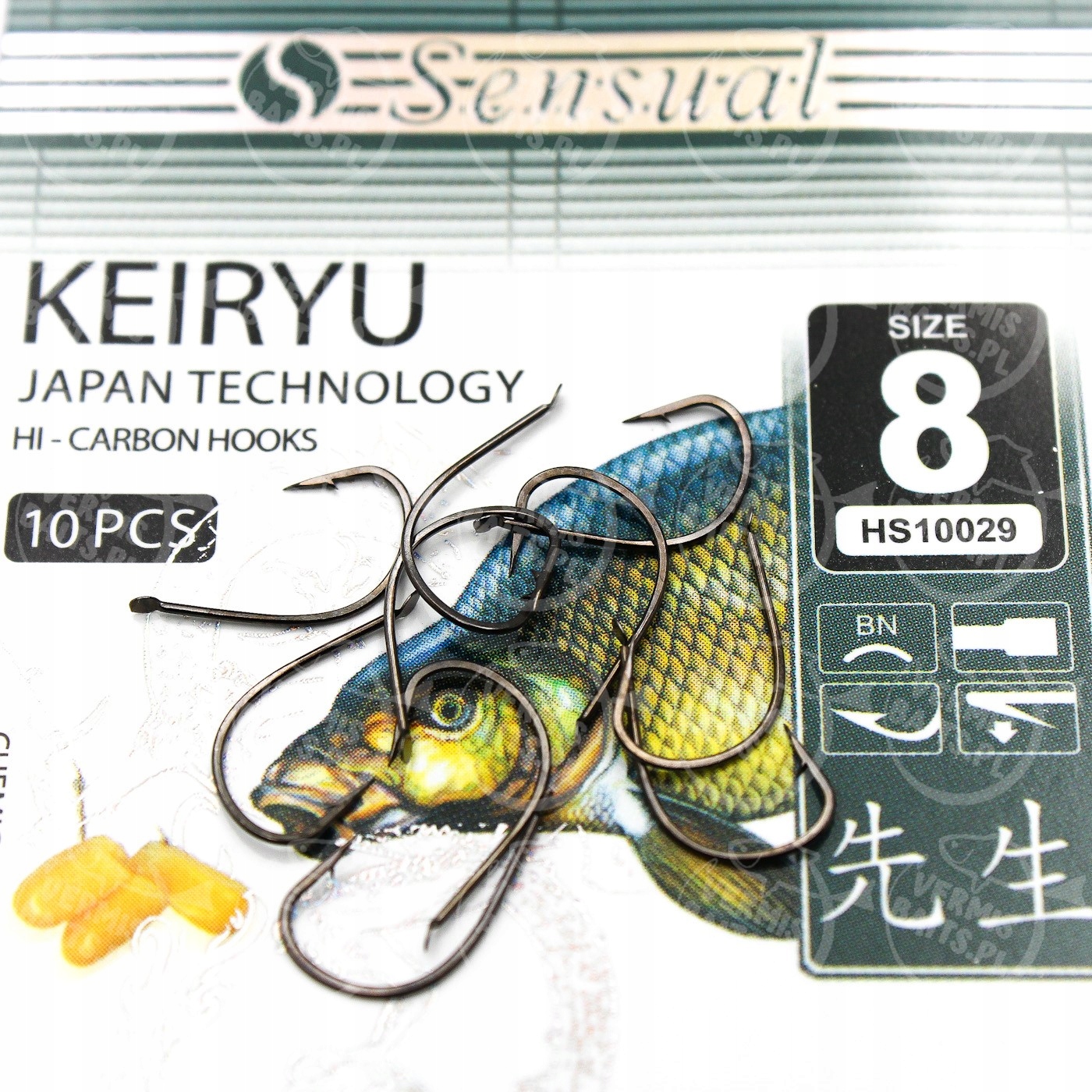 Haczyk Sensual Keiryu nr 8 Bn Mikado
