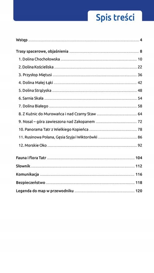 TATRY POLSKIE TRASY SPACEROWE PRZEWODNIK COMPASS ISBN 9788381845083