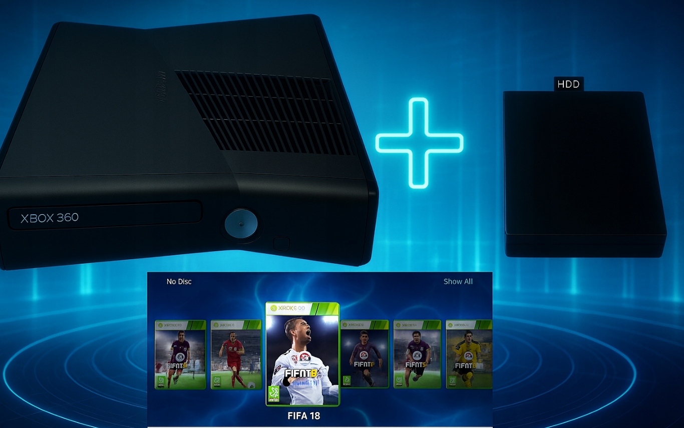 Unikátní konzola Xbox 360 S Slim Rgh 3 Hdd 16TB 16000GB Aurora Pl 3120 her