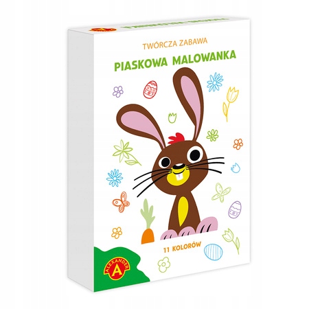 Malowanki Piaskowe Wielkanocny Zajączek Alex