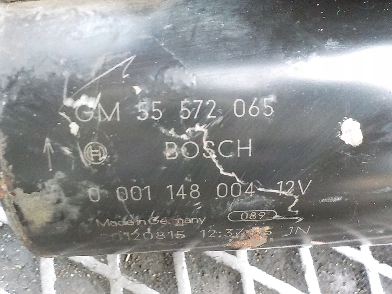 OPEL INSIGNIA 2.0 CDTI starter 55572065 0001148004