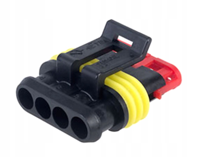 KONEKTOR ZŁĄCZE HERMETYCZNE SUPERSEAL 4 PIN Producent części Inny