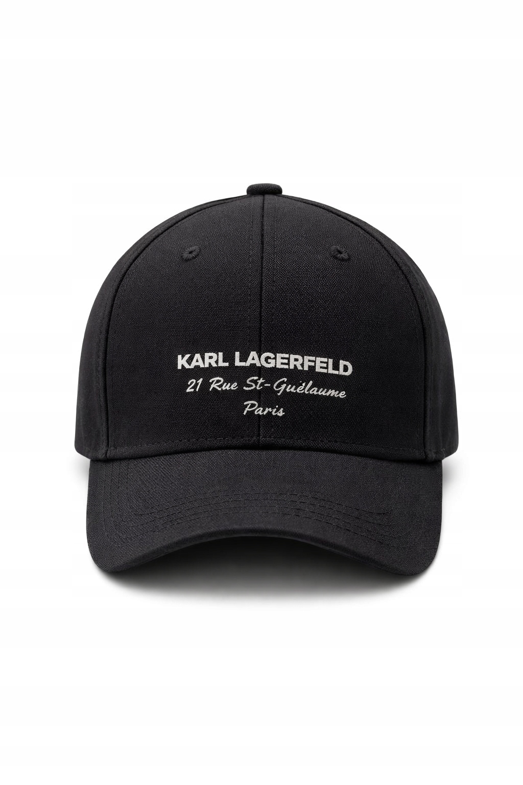 Karl Lagerfeld Kšiltovka Černá S Nastavitelným Zapínáním I3B