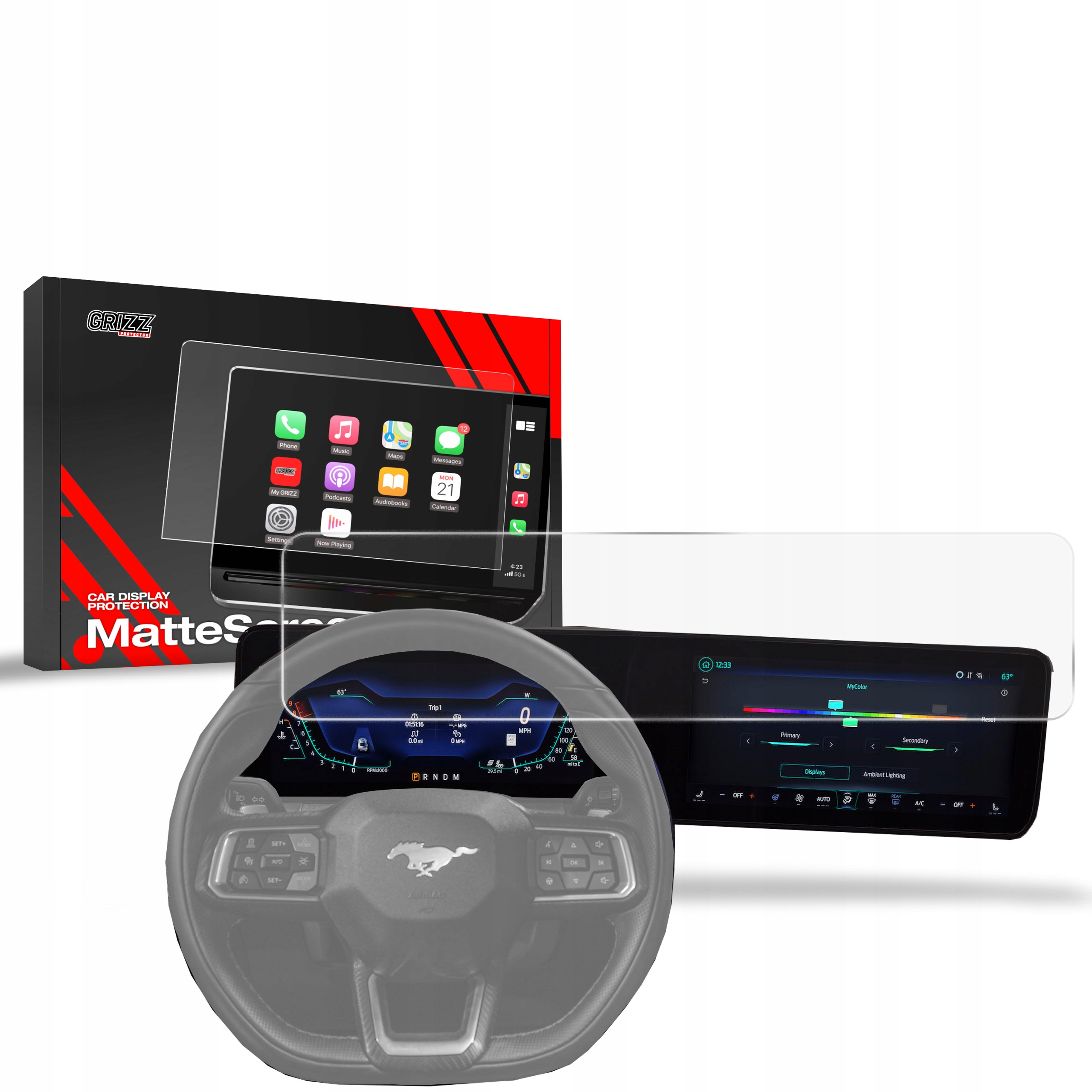 Folia Antyodciskowa do Ford Mustang 7 (2023-2025)