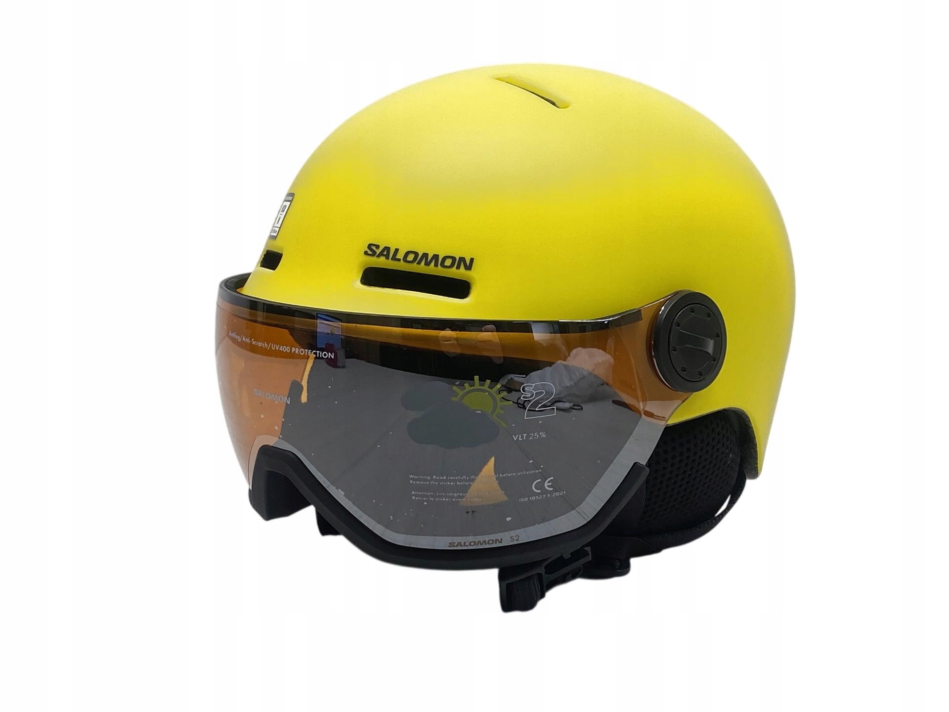 Kask narciarski Salomon Orka Visor zintegrowana szyba Rozmiar: 53-56 cm