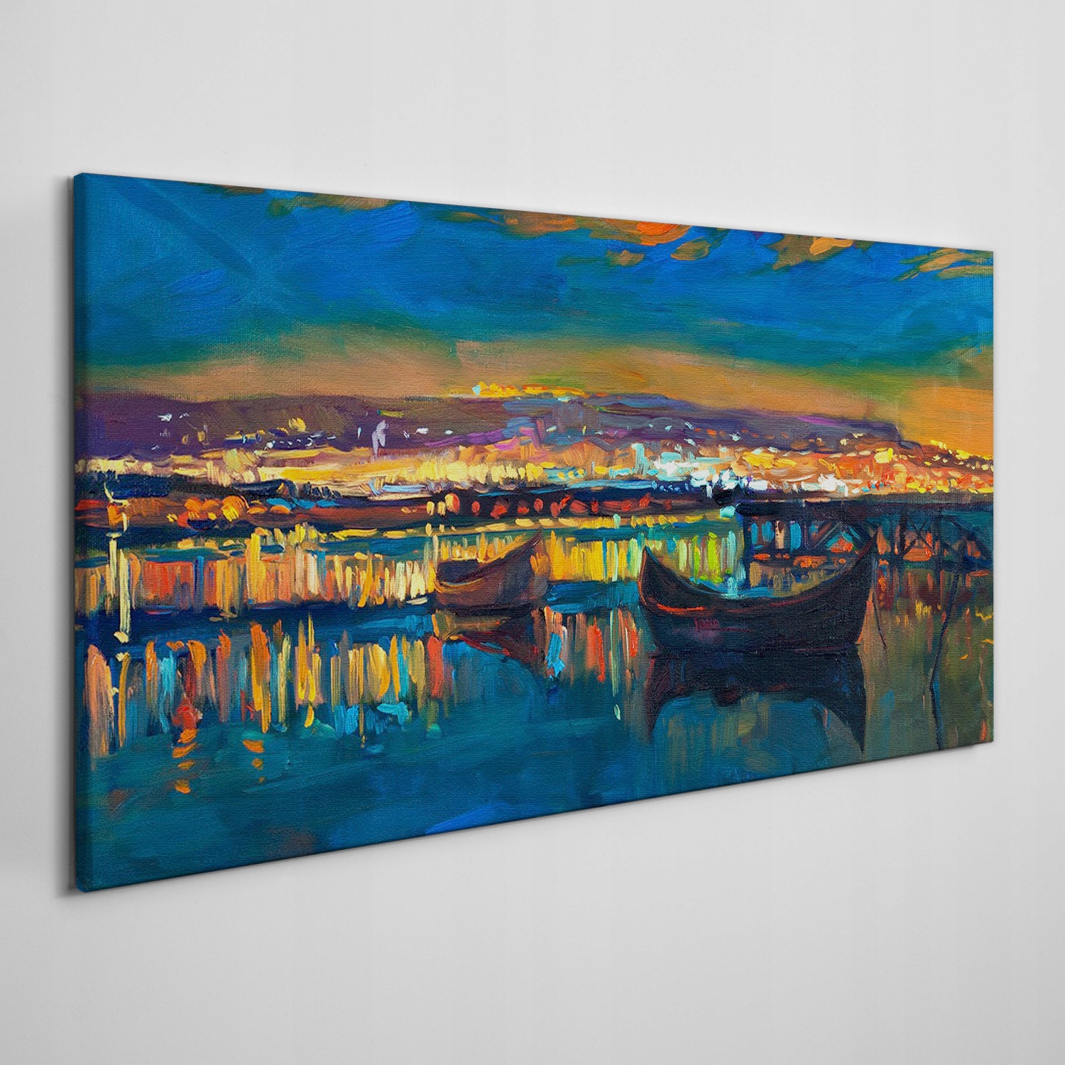 

Płótno foto obraz na ramie Jezioro miejski 120x60