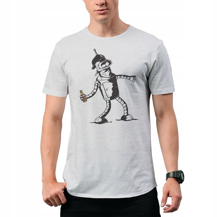 

Koszulka T-Shirt Bender Wall Art Beer M