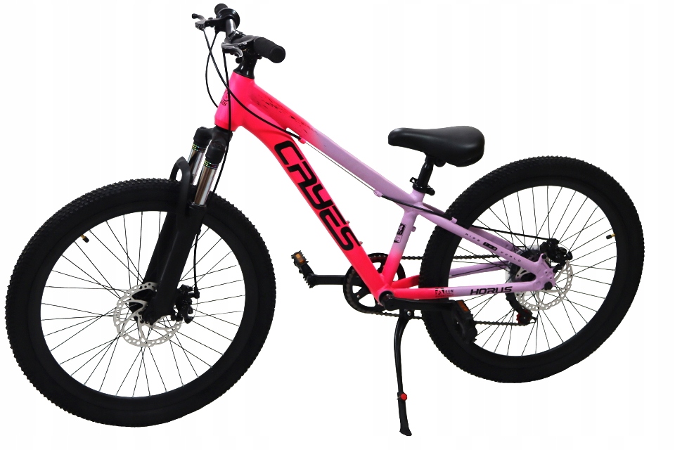 Aluminiowy Górski Różowy Rower Mtb 24" Na Komunię Dla Dziewczynki 7-10 Lat