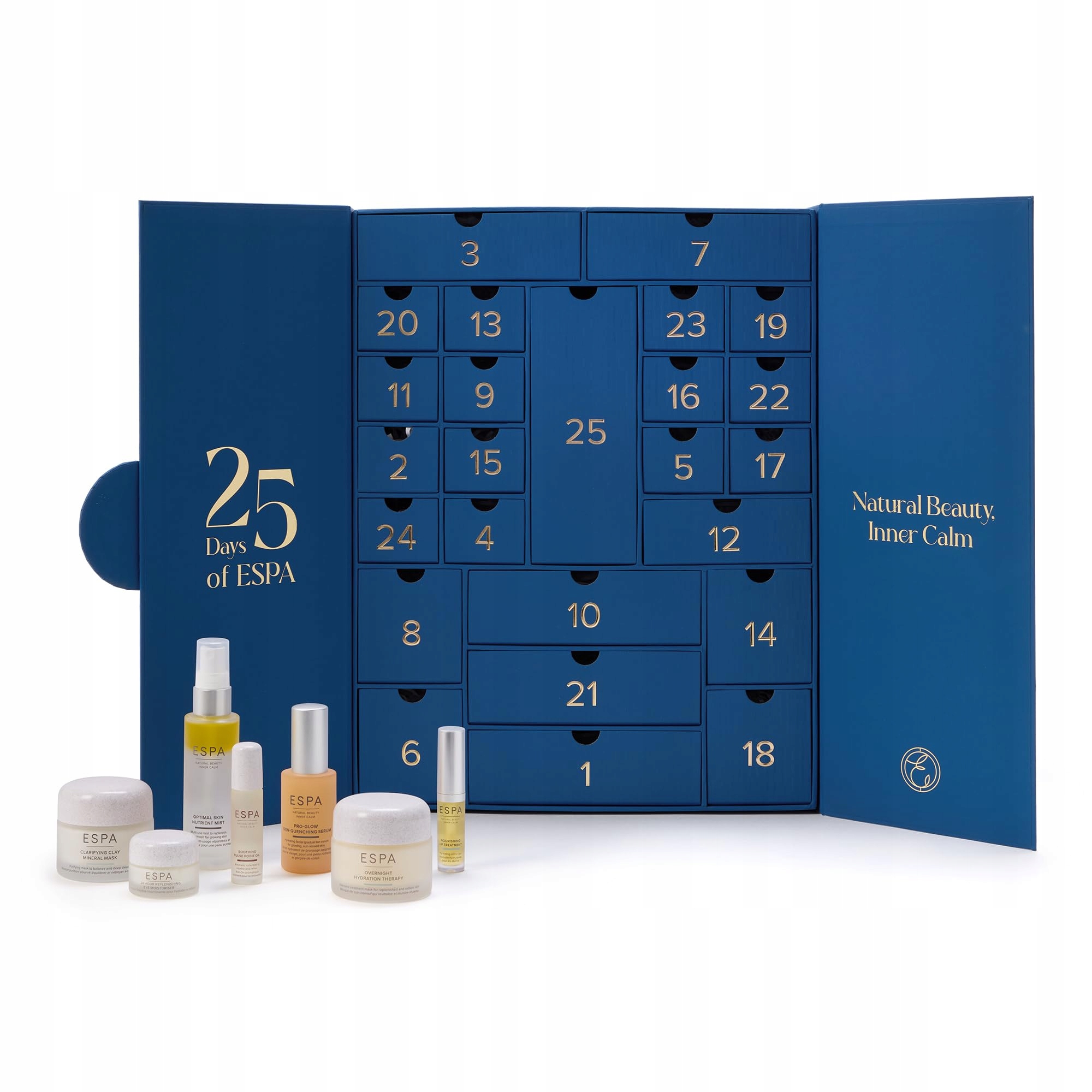 Адвент-календарь ESPA Wellness Luxury, 25 средств для ухода