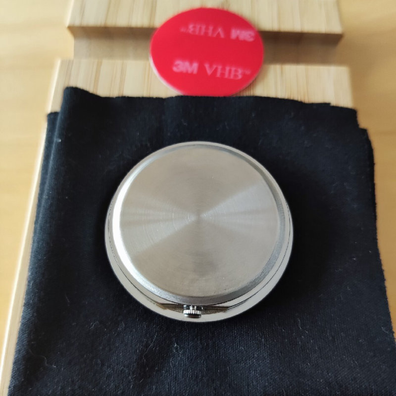 Zegarek Samochodowy Dekoracjny Analogowy Naklejany Chrom Czarny / Black PL EAN (GTIN) 6944114870484