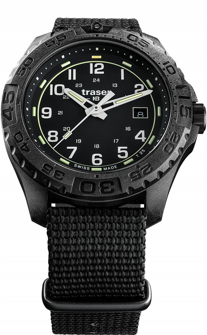 Nové Originální Pánské Hodinky Traser TS-108673 P96 Evolution Black gravírování