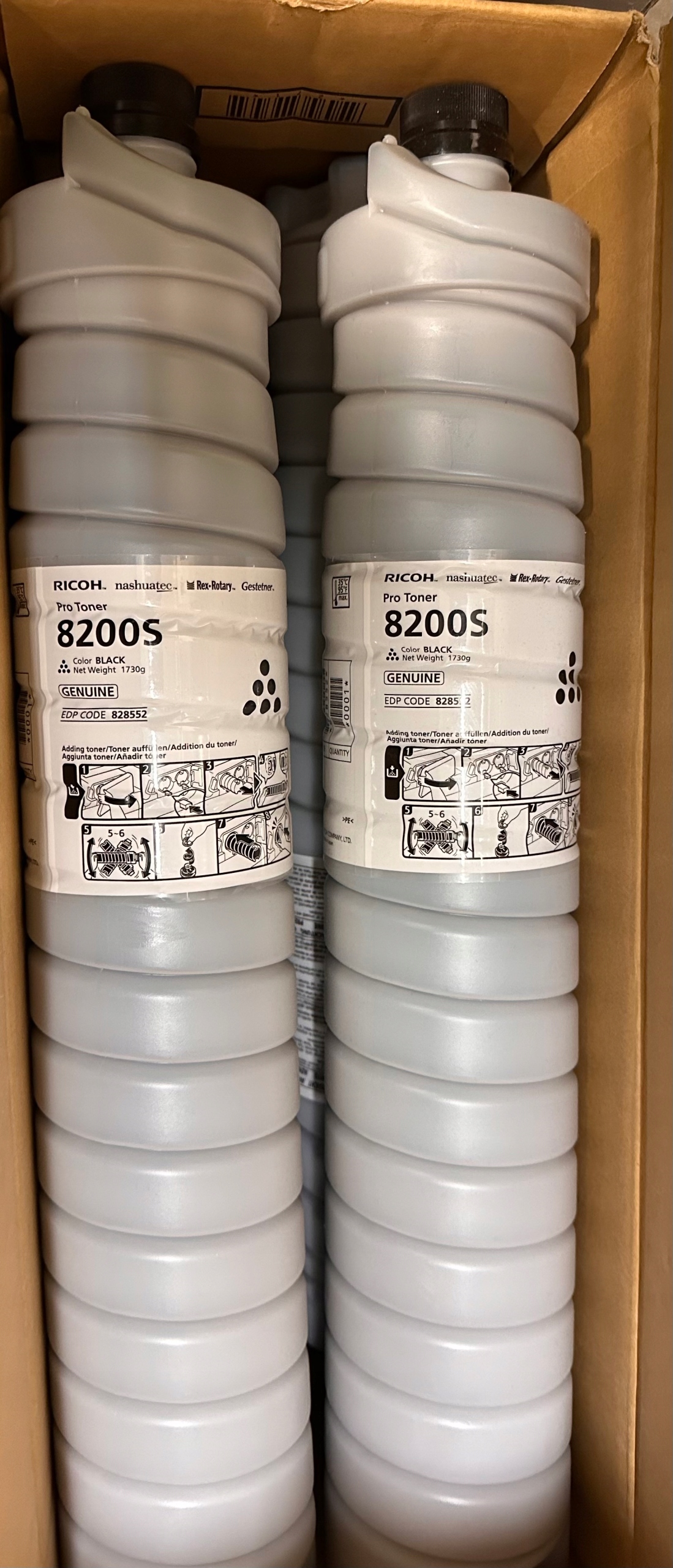 Toner Ricoh Pro 8200S Originál 828552 čierny (black)