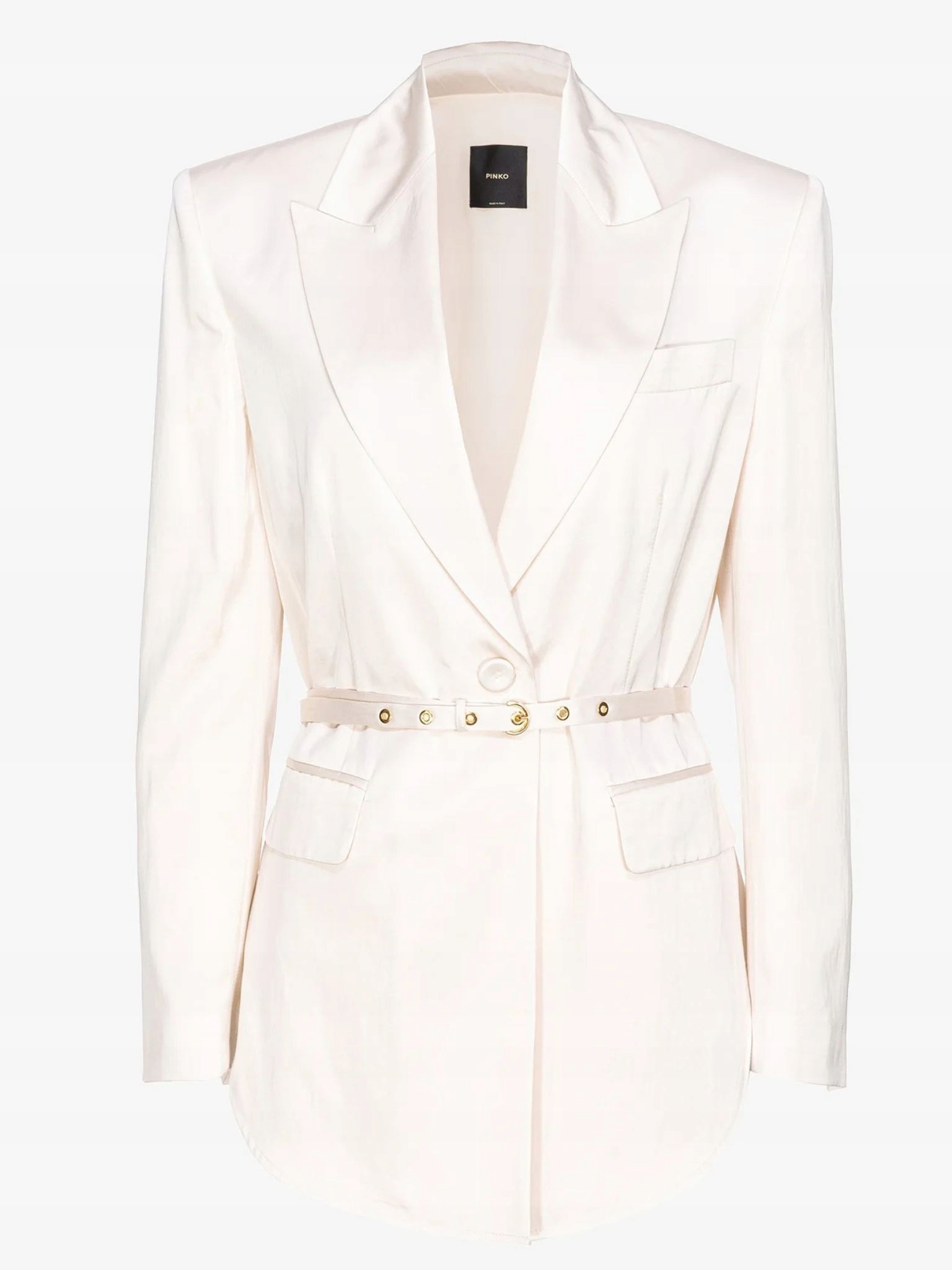 Marynarka damska Pinko 103567 A1U1 beżowy Jackets: 34