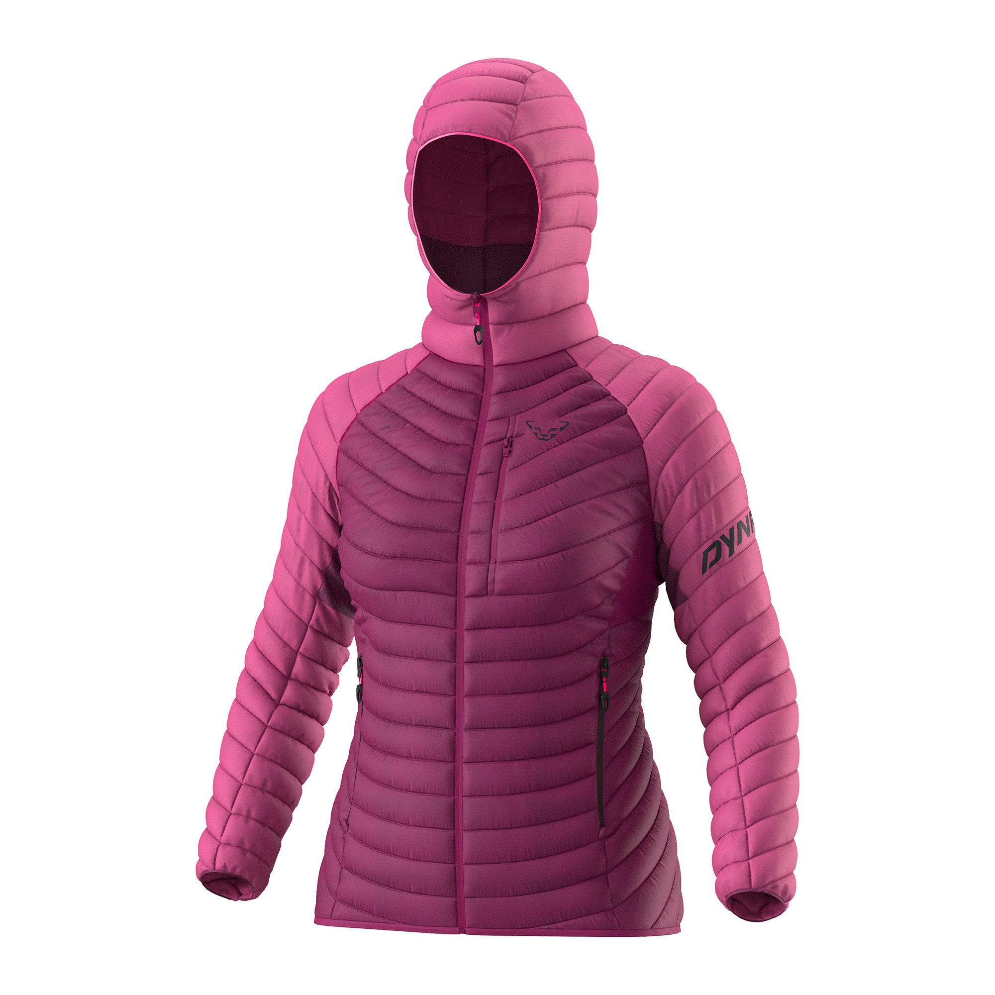 Kurtka puchowa damska Dynafit Radical Down Hooded magenta/6a70