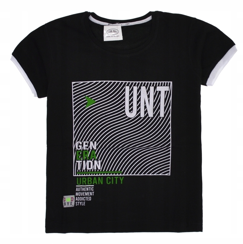 

T-shirt bluzka Koszulka ciemny Unit - 128