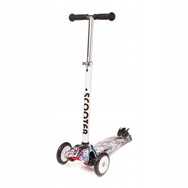 4BABY Hulajnoga Balansowa Mini Scooter Led Do 50 Kg Dla Dzieci
