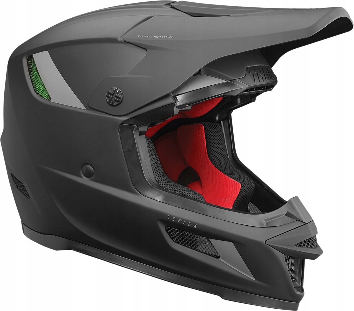 Prilba Thor Reflex Ece Blackout veľ. M Čierna Cross Enduro Štvorkolka Atv MX