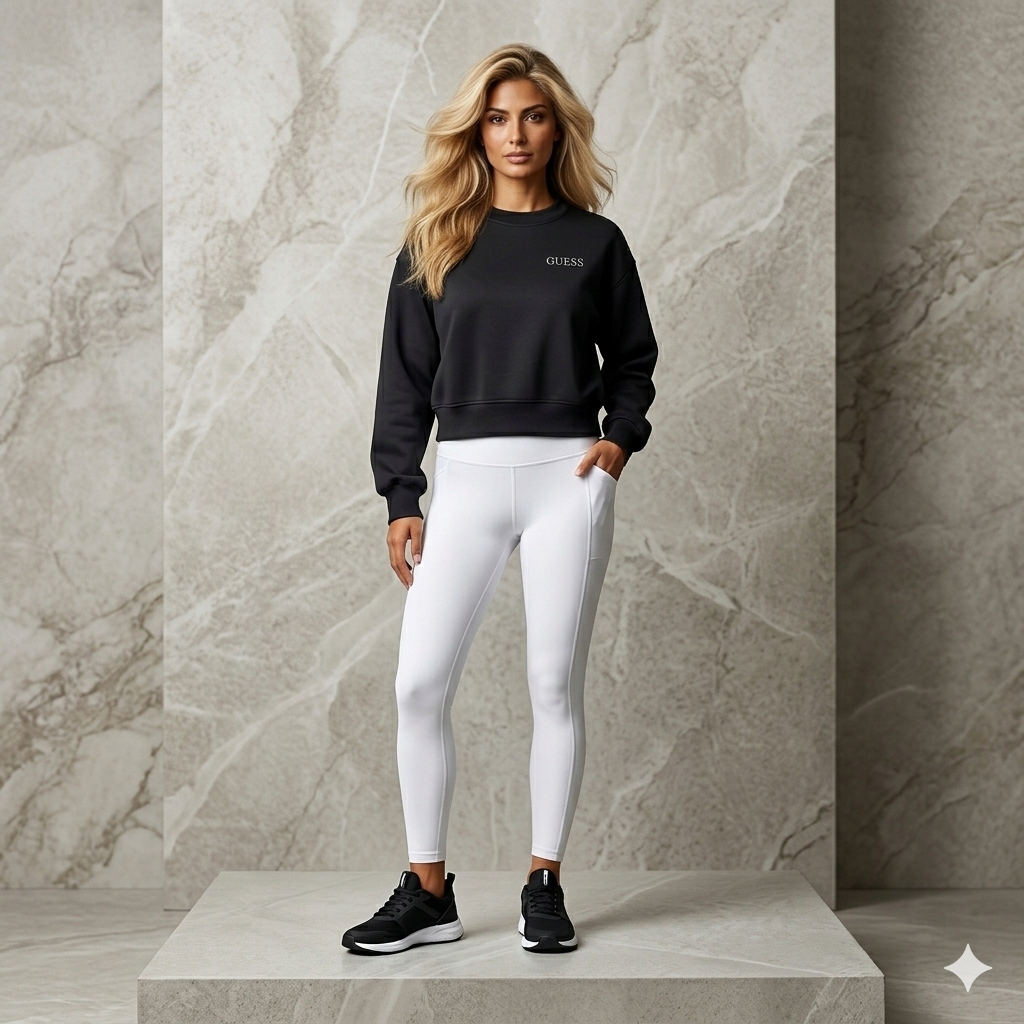 Dámská mikina Guess nat cn sweatshirt